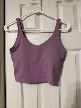 Hollister Gilly Hicks Women's Mauve Cropped Tank Top